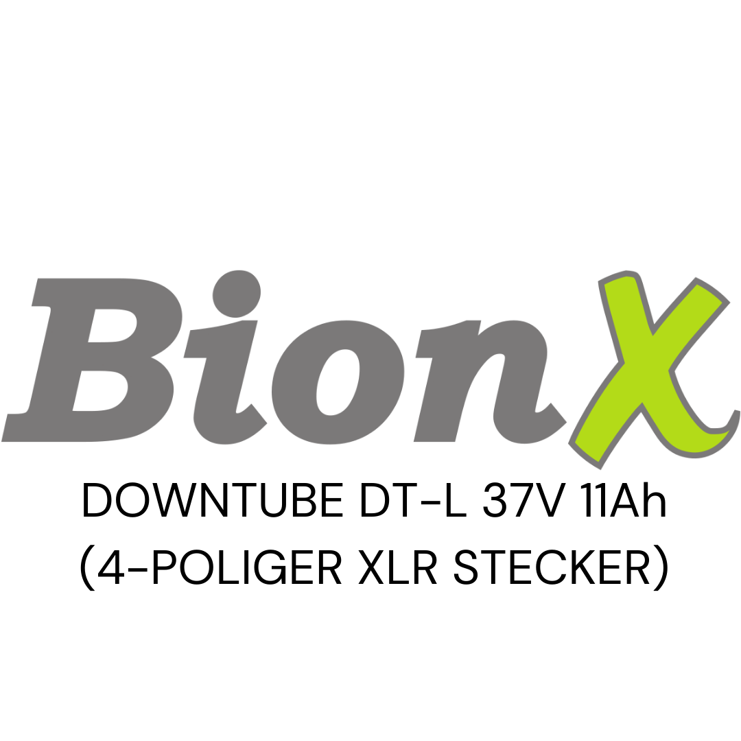 BIONX DOWNTUBE DT-L 37V(4-POLIGER XLR STECKER) Zellentausch
