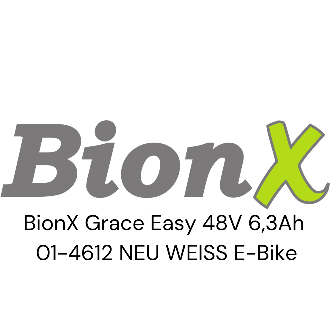 BionX Grace Easy 48V Ersatzakku 01-4612 NEU WEISS E-Bike