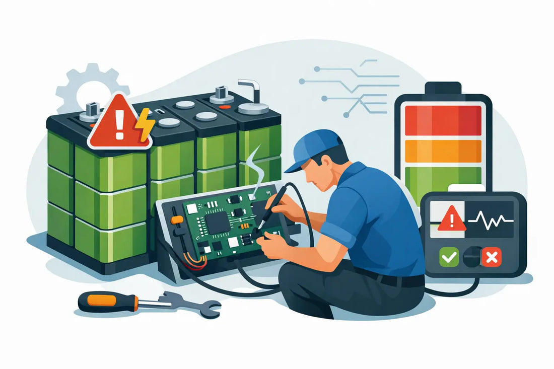 Akku BMS Fehler reparieren - was geht?