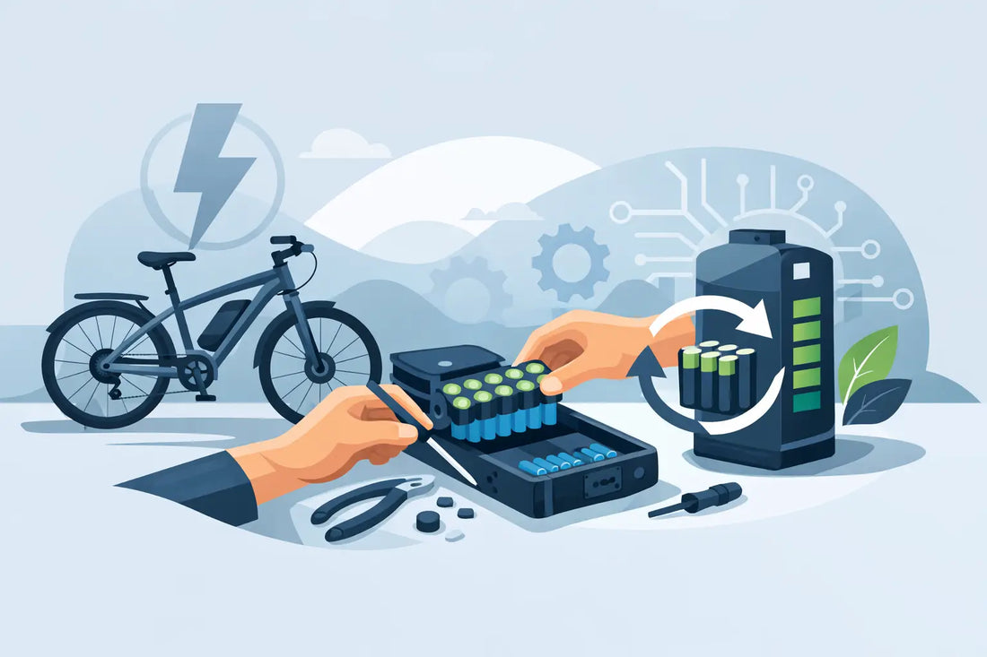 Leitfaden für Akku Refurbishing beim E-Bike