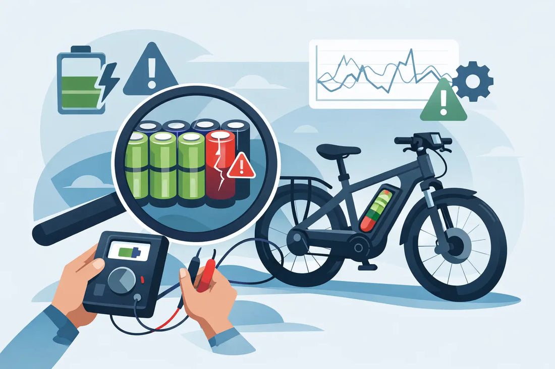 Akku Zellenschaden erkennen beim E-Bike