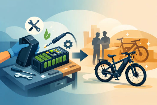 Akku-Reparatur statt Neukauf beim E-Bike