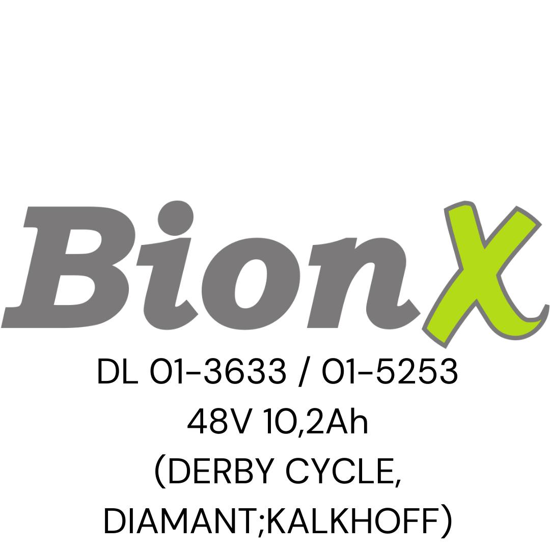 BIONX DL 01-3633 / 01-5253 48V (DERBY CYCLE, DIAMANT, KALKHOFF) Zellentausch