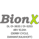 BIONX DL 01-3633 / 01-5253 48V (DERBY CYCLE, DIAMANT, KALKHOFF) Zellentausch
