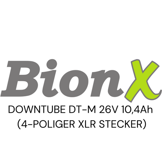 BIONX DOWNTUBE DT-M 26V(4-POLIGER XLR STECKER) Zellentausch