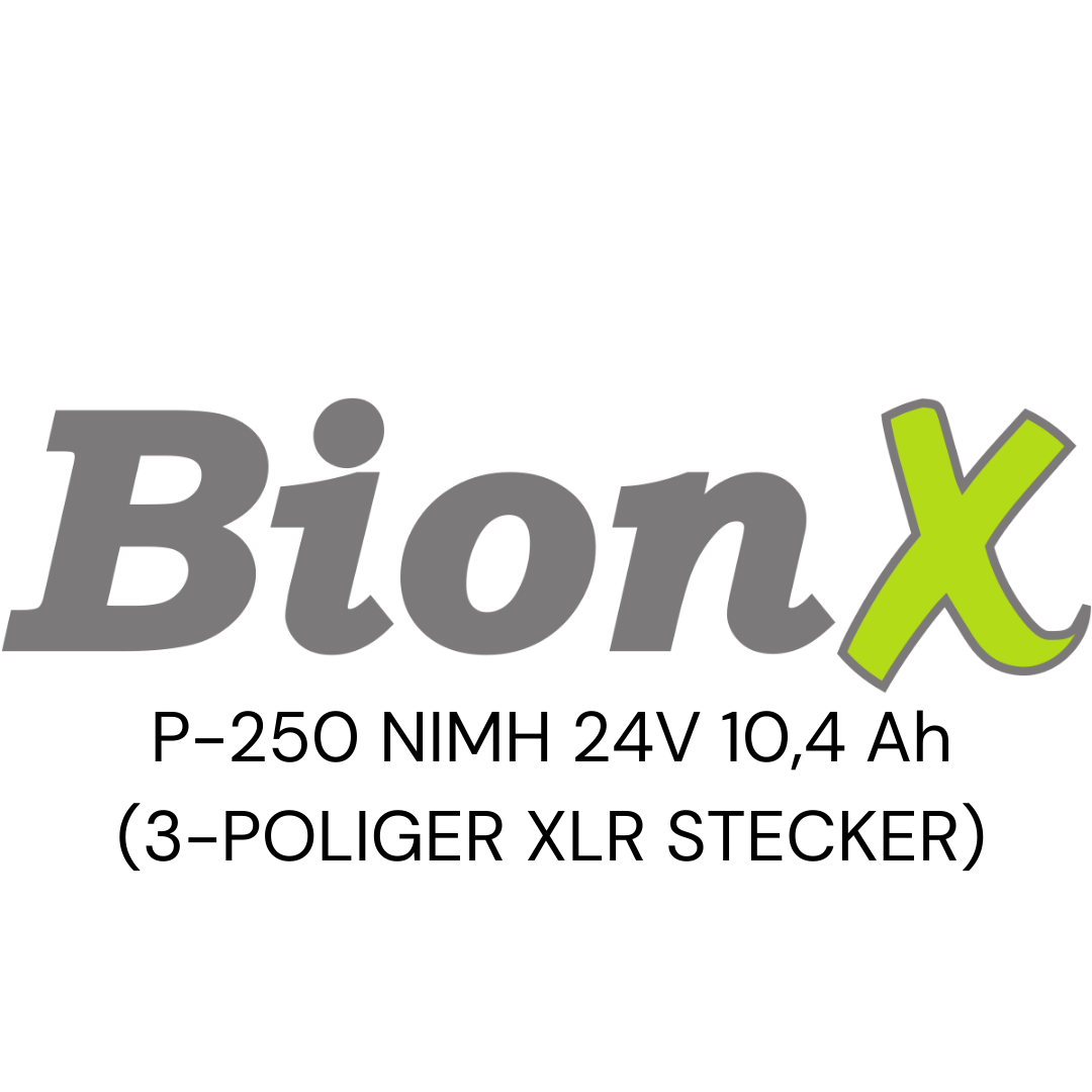 BIONX P-250 NIMH 24V(3-POLIGER XLR STECKER) Zellentausch
