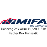 MiFa Tianneng 24V Akku E-Bike Fischer Rex Hanseatic Zellentausch