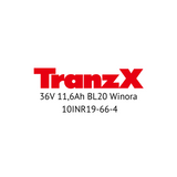 TranzX 36V BL20 Winora 10INR19-66-4 E-Bike Akku Zellentausch