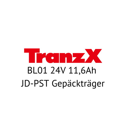 TranzX BL01 24V JD-PST Gepäckträger E-Bike Akku Zellentausch