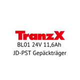 TranzX BL01 24V JD-PST Gepäckträger E-Bike Akku Zellentausch