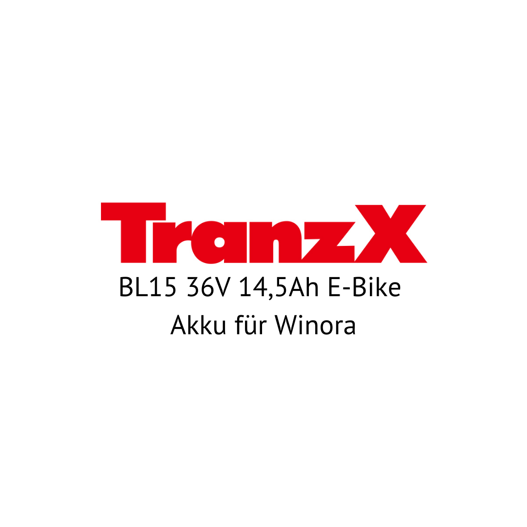 TranzX BL15 36V E-Bike Akku für Winora Zellentausch
