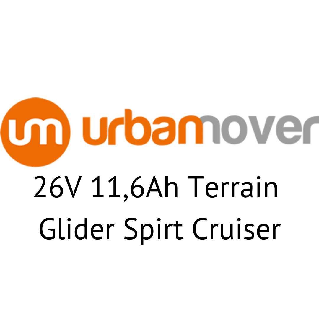 Urban Mover 26V Terrain Glider Spirt Cruiser E-Bike Akku Zellentausch